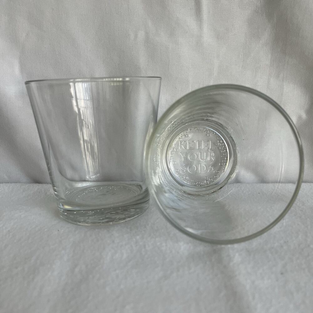 Ketel One Vodka Ketel Your Soda Italy drink glasses set of two